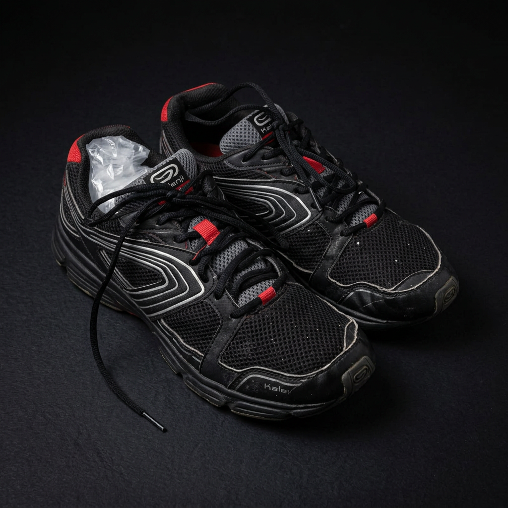 Urban Street Runner Sneakers β Black/Red