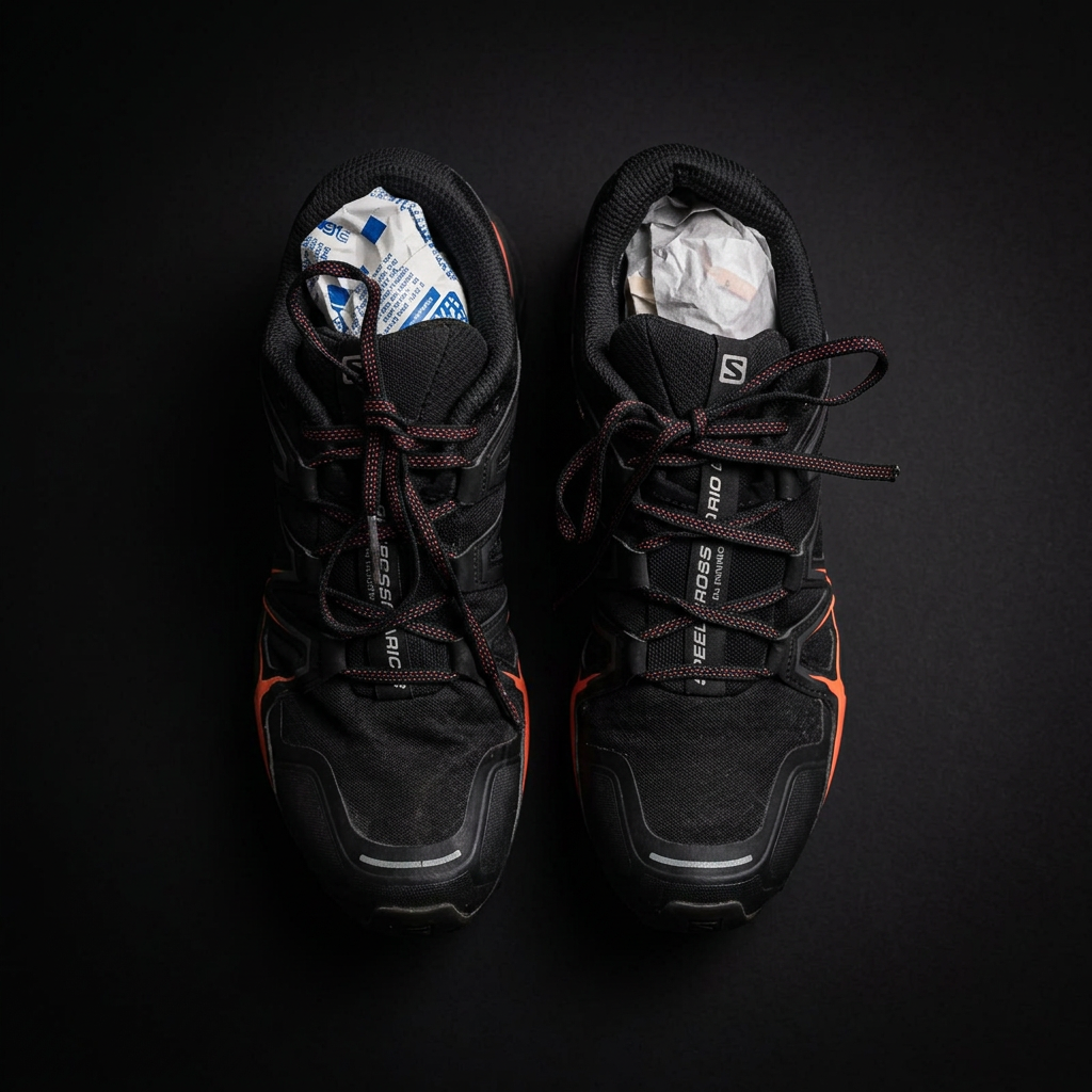 Heavy Duty Grip Sole Sneakers β Black/Orange