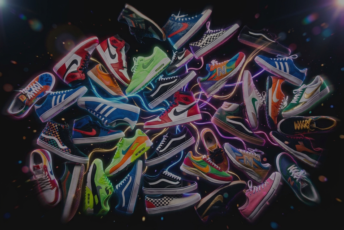 Dark Overlay Sneakers for White Text
