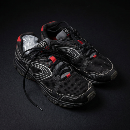 Urban Street Runner Sneakers — Black/Red